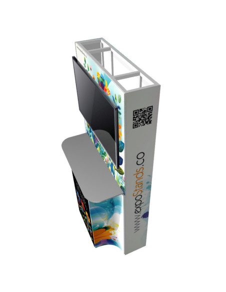 ExpoStands - Soporte para TV 42" con punto de atención.