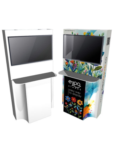 ExpoStands - Soporte para TV 42" con punto de atención.