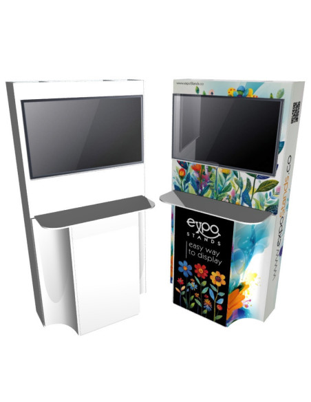 ExpoStands - Soporte para TV 42" con punto de atención.