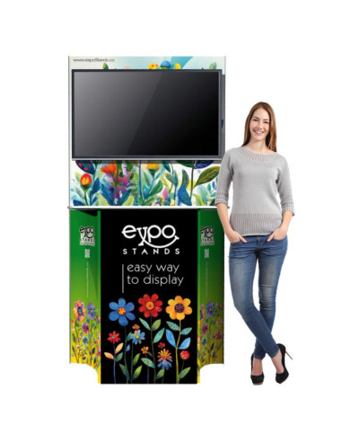 ExpoStands - Soporte para TV 42" con punto de atención.