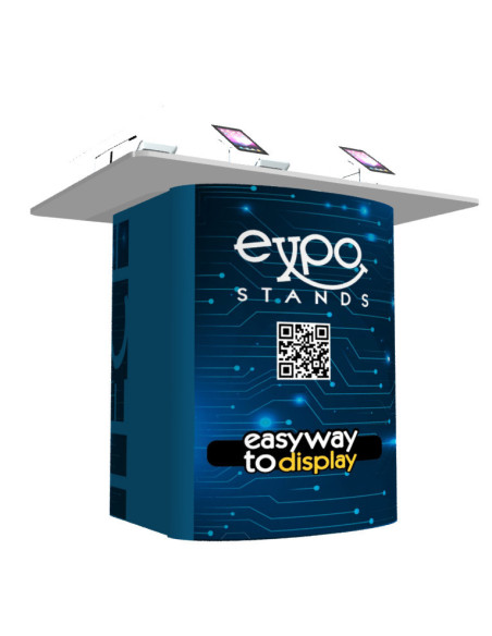 Mesa para exhibición de teléfonos móviles y tabletas