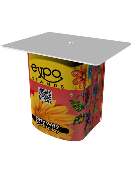 Mesa para exhibición de teléfonos móviles y tabletas