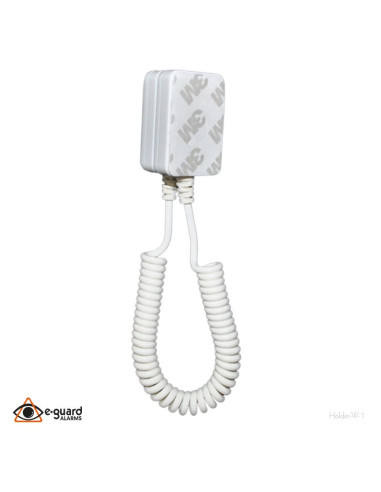 Soporte para exhibición antirrobo para celulares, con cable tipo teléfono