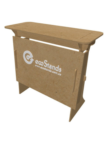 Counter Publicitario desarmable MDF