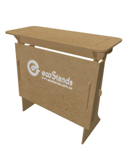 Counter Publicitario desarmable MDF