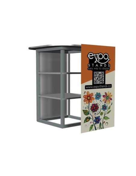 Mesa de reunión y ventas portable
