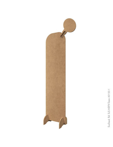 Rompetráfico en madera de 40 x 150 cm