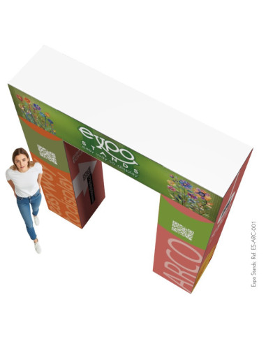 Arco publicitario 2,95 x 2,40 mts