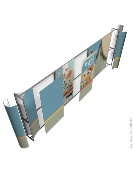 ExpoStands - Backing 2x5 H