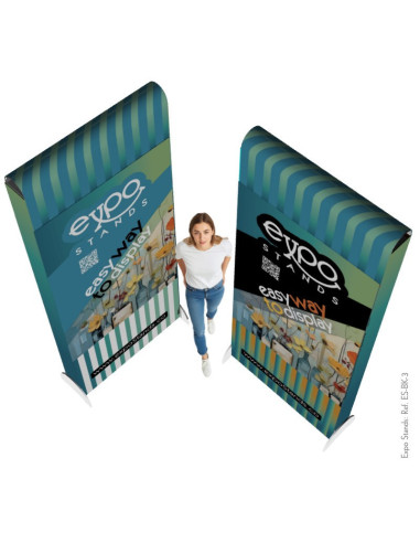 ExpoStands - Backing Doble 240 x 100 cm