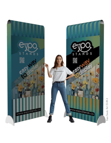 ExpoStands - Backing Doble 240 x 100 cm