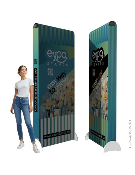 ExpoStands - Backing Doble 240 x 100 cm