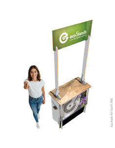 Mesa y counter de cartón Eco Stand 95x40
