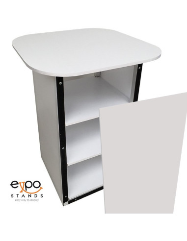 Mesa de reunión y ventas portable