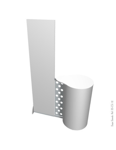 Stand portátil con counter y backing dual