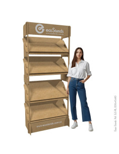 Repisa exhibidor para libros portable Eco Stands