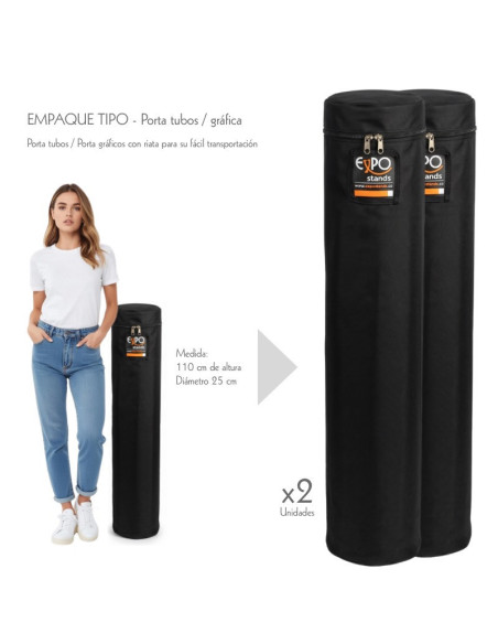 ExpoStands - Backing Doble 240 x 100 cm