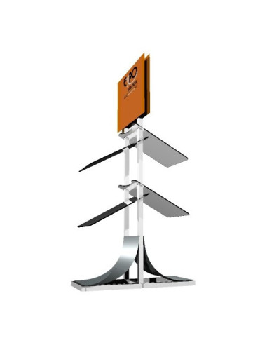 ExpoStands - Porta Brochure con cenefa.